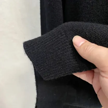 『XS-3XL』絶対後悔しない 手触り良くトレンド シンプル カジュアル 着回し力抜群 刺繍 ニットセーター