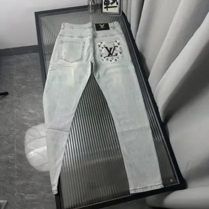 『S-3XL』おすすめ トレンド 高品質 合わせやすいモダン カッコいい ジーンズ