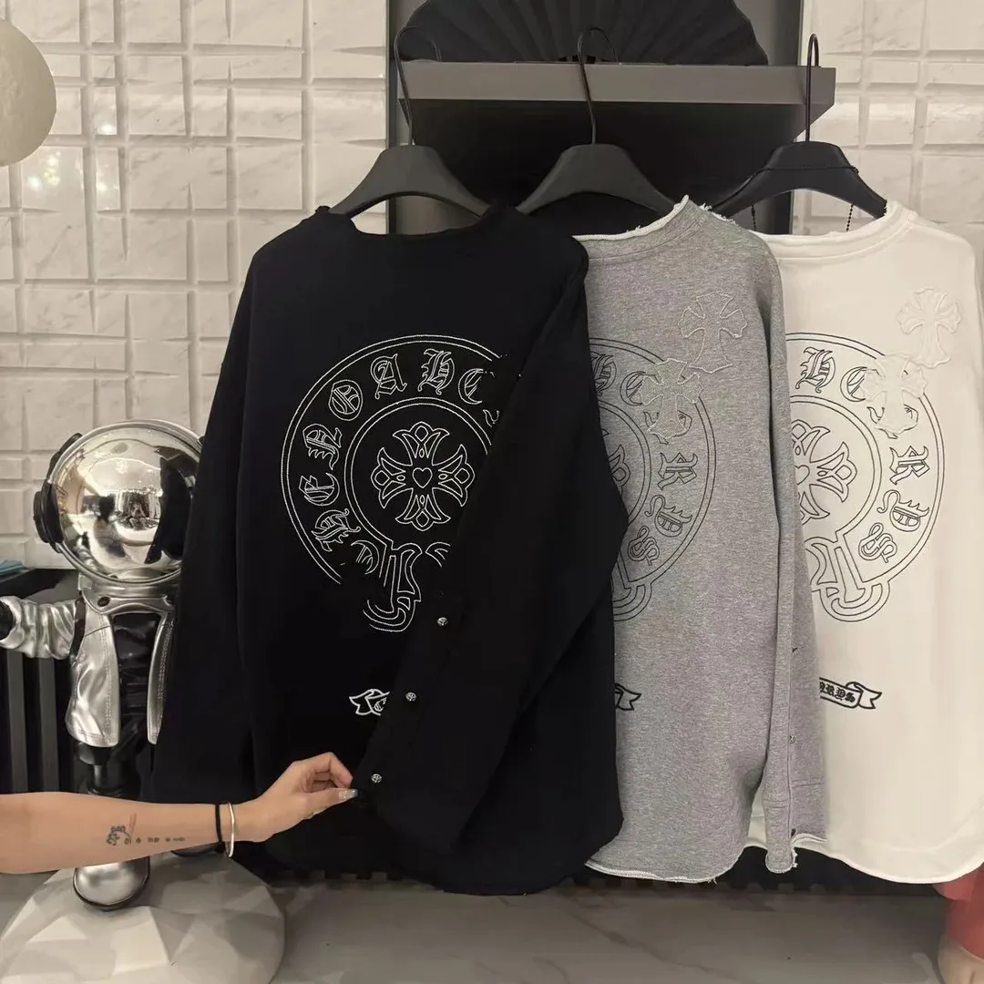 『M-4XL』NO.1人気 優しい雰囲気 男女兼用 ストリート ラウンドネック 長袖 Tシャツ