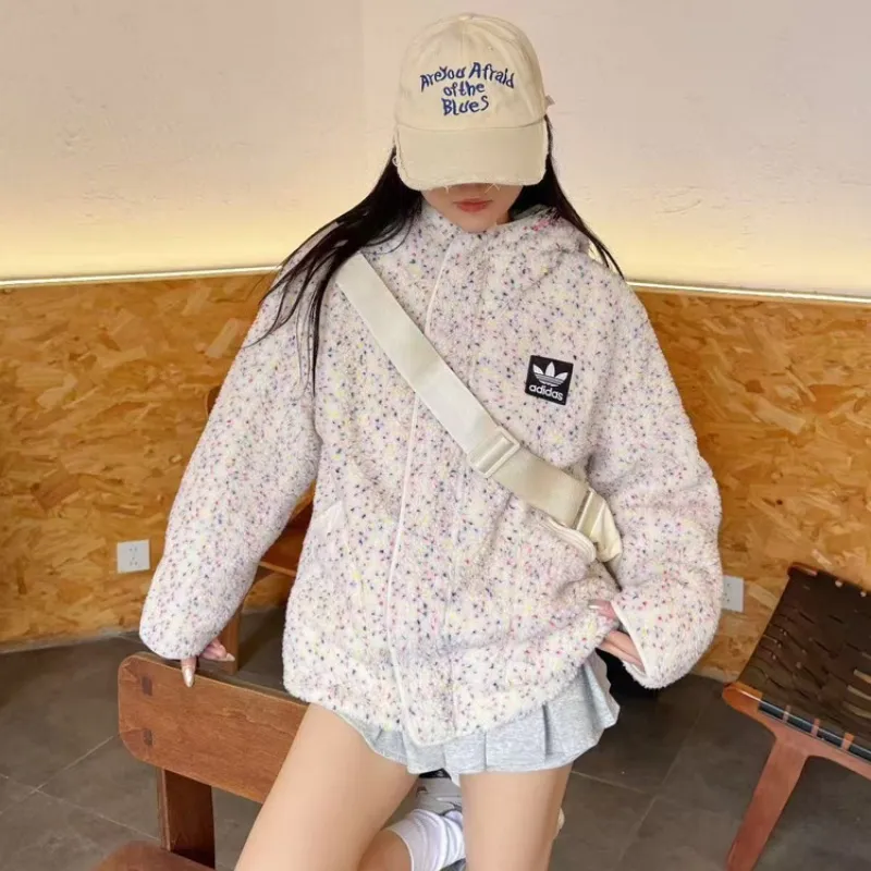 『S-XL』おすすめ 好感度100％ トレンド モコモコ フード付き ボア アウター