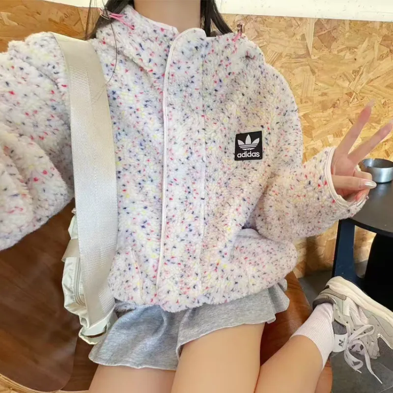 『S-XL』おすすめ 好感度100％ トレンド モコモコ フード付き ボア アウター