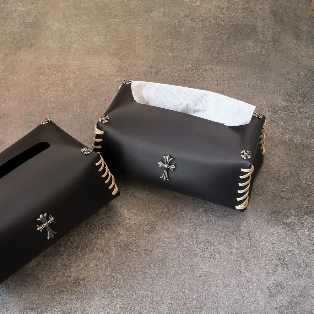 トレンディなレザーティッシュボックス、リビングルーム収納ナプキンボックス