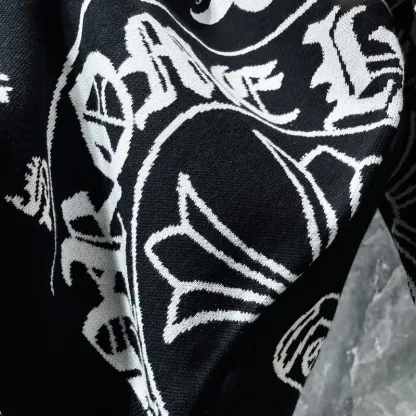 『S-XL』人気爆発中 着回し最強 トレンド ジャカード ウール混 セーター