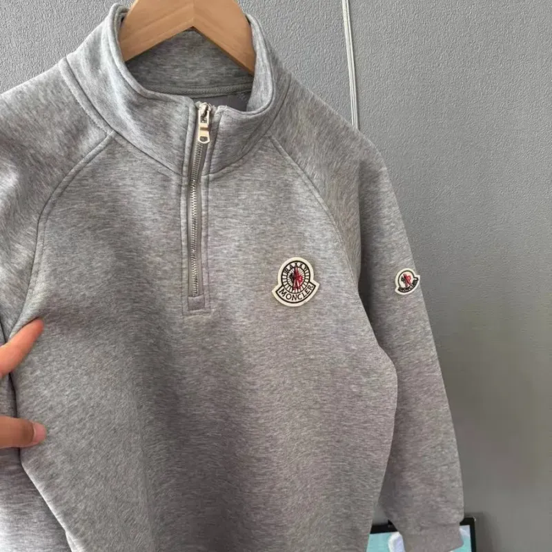 『M-5XL』最愛の一着 好感度UP シンプル ハーフ ジップ トレーナー