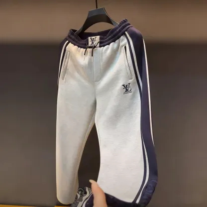 『M-4XL』最愛の一着 好感度UP シンプル ウエストゴム パンツ