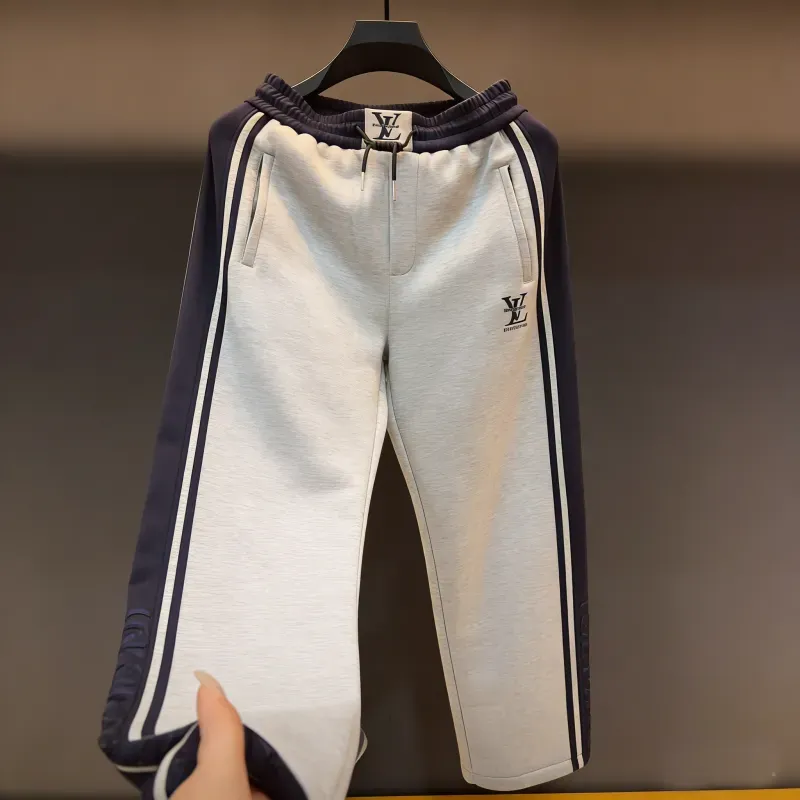 『M-4XL』最愛の一着 好感度UP シンプル ウエストゴム パンツ
