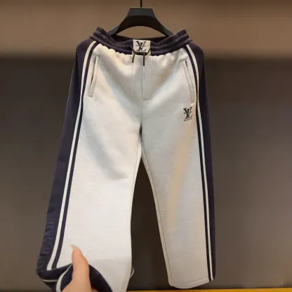 『M-4XL』最愛の一着 好感度UP シンプル ウエストゴム パンツ