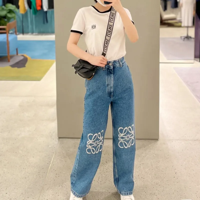 『S-XL』話題沸騰中 取り入れたい ファッション 刺繍 デニム Tシャツ/パンツ