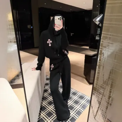 『フリーサイズ』人気上昇中 デザイン満点 合わせやすい カッコイイ配色 アウター パンツ セットアップ