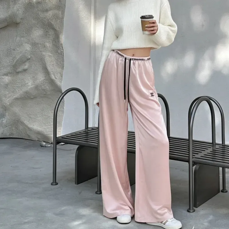 『S-L』人気爆発中 着回し最強 フェミニン ワイドパンツ パンツ