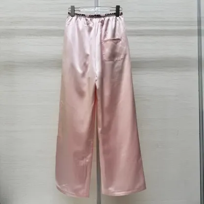 『S-L』人気爆発中 着回し最強 フェミニン ワイドパンツ パンツ