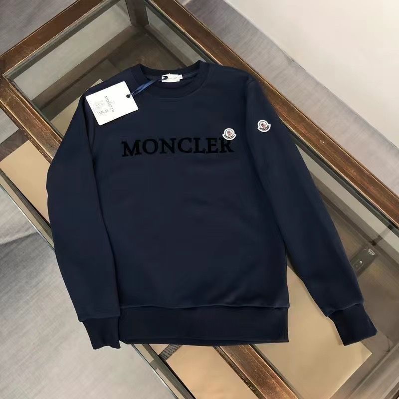 『S-3XL』刺繍入りスウェットシャツ、ユニセックス、秋冬用長袖厚手クルーネックカジュアルトップス