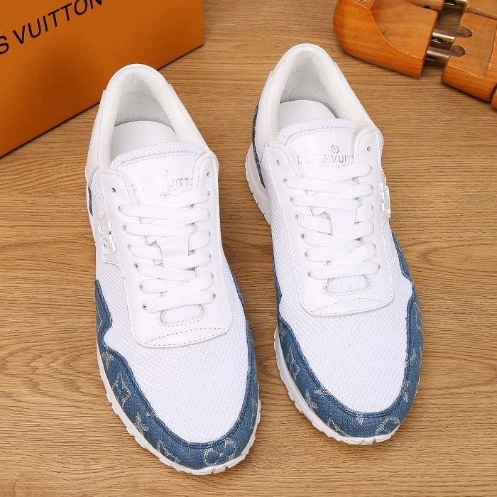 【L021】ルイ・ヴィトン LOUIS VUITTON イン デニムモノグラムスニーカー