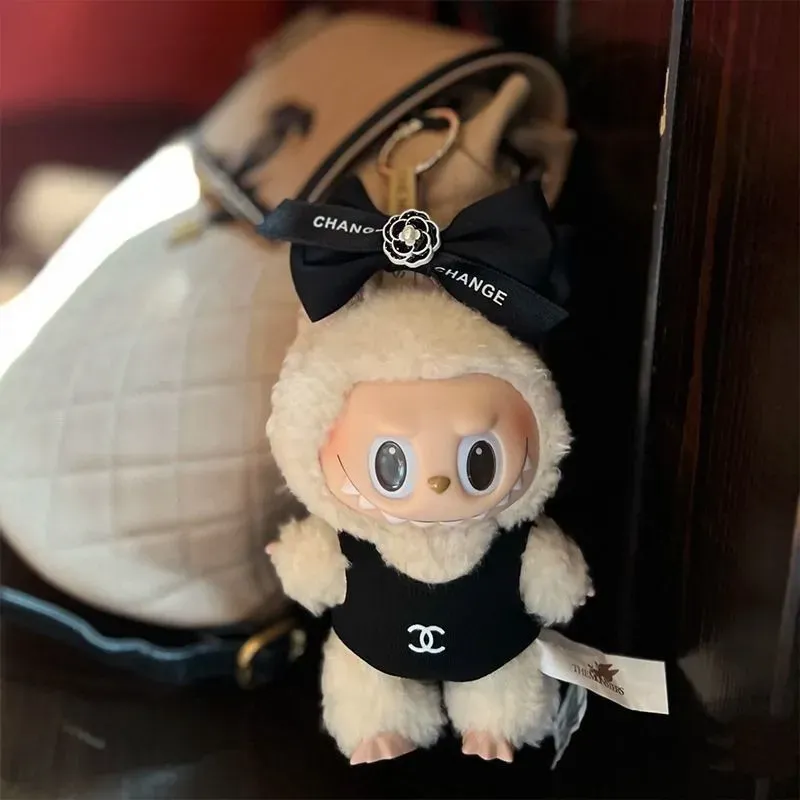 目立つ 話題沸騰中 シンプル カジュアル labubuぬいぐるみペンダント 服
