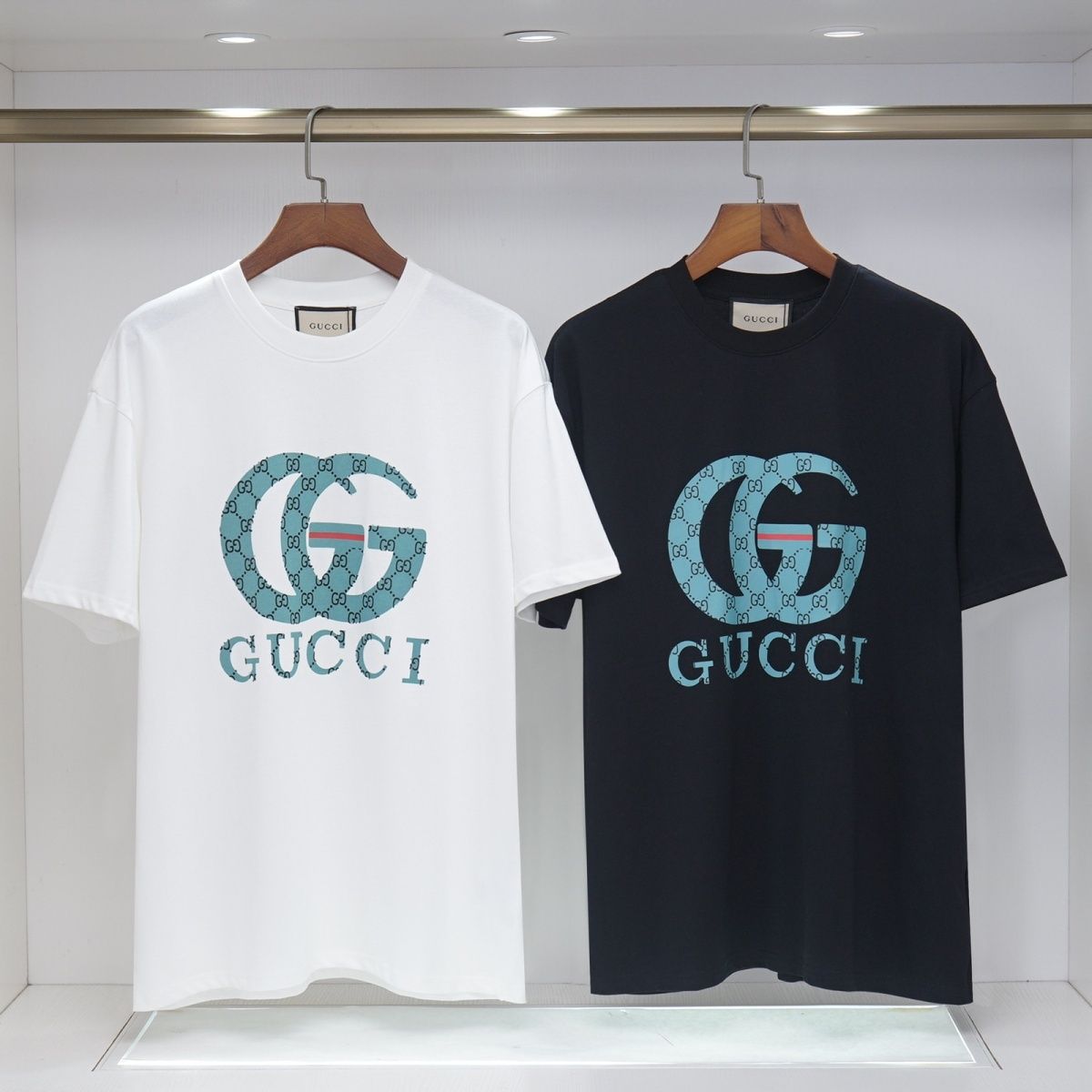 トレンディな新作カジュアルメンズ＆レディース半袖クルーネックTシャツ、万能トップス