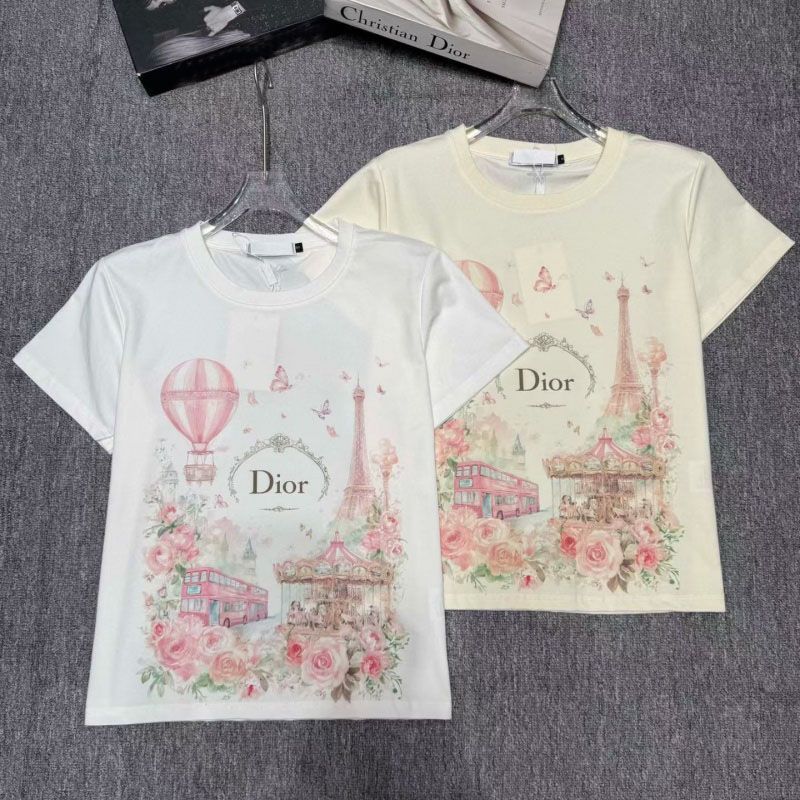 『S-XL』夏らしいレタープリントの半袖、スタイリッシュで着回しの効くオフショルダーTシャツ（女性用）