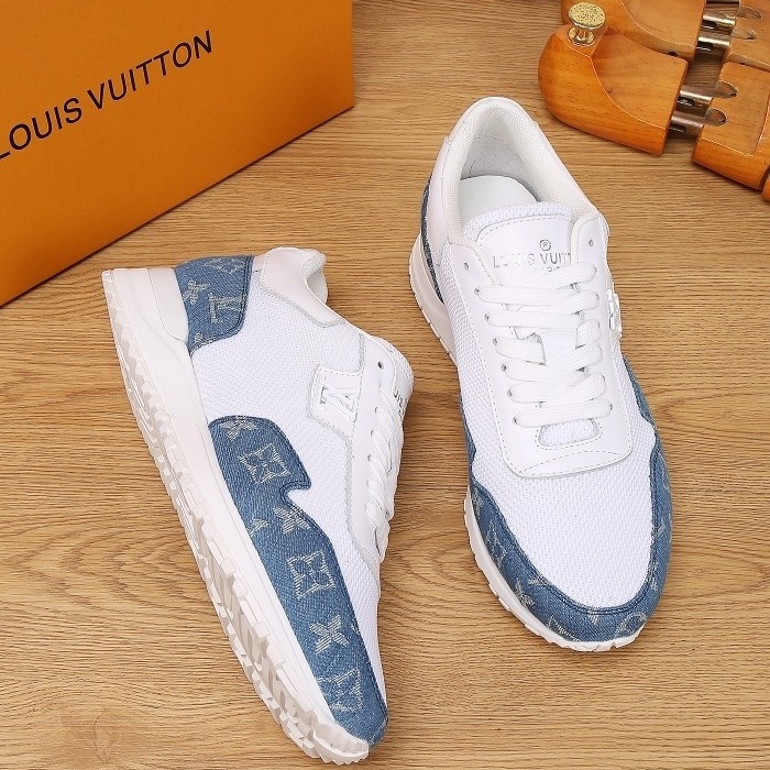 【L021】ルイ・ヴィトン LOUIS VUITTON イン デニムモノグラムスニーカー