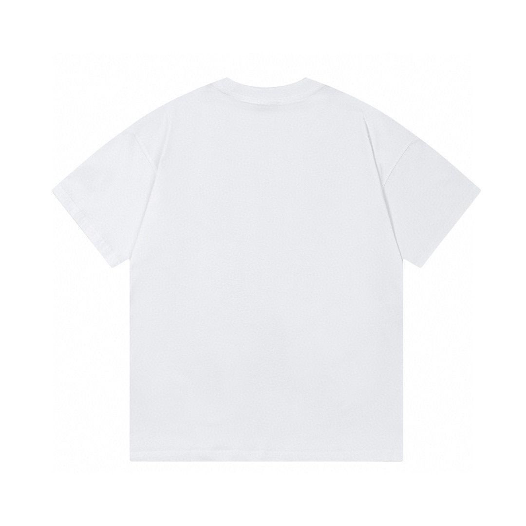 『M-4XL』夏の人気丸首トレンド半袖Tシャツ、ゆったり、スポーツ、ストリートスタイル、合わせやすい、高品質