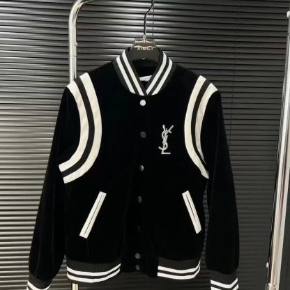【S-3XL】新しいラインストーンベースボールジャケット、ルーズフィット、大人気アウター