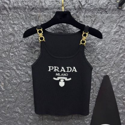 『S-L』夏物レター刺繍入りスリムフィットノースリーブラウンドネックトップス、おしゃれなニットベスト