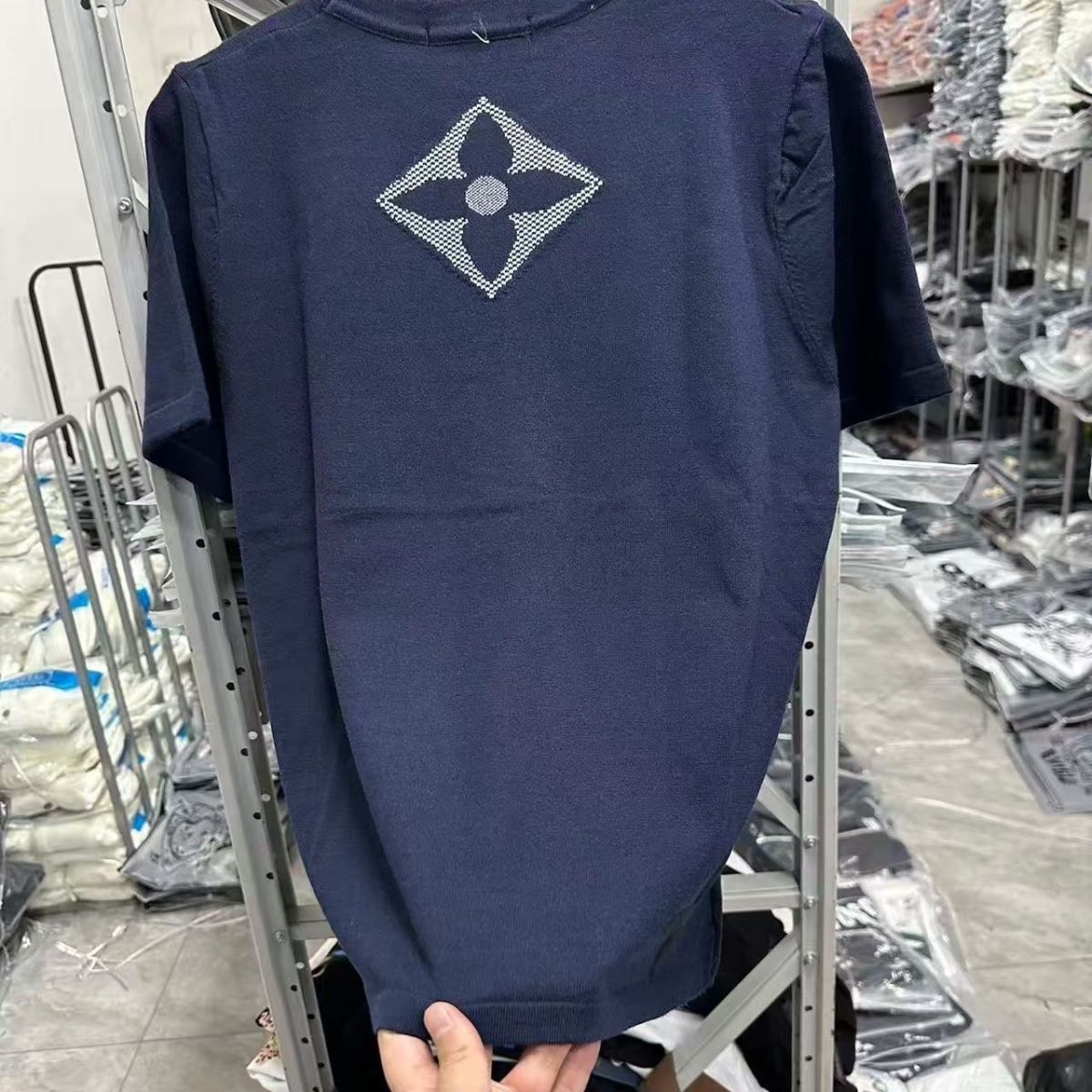 『S-2XL』新作プリント半袖Tシャツ、メンズ＆レディース レタークルーネック カジュアル 刺繍入り ルーズフィット