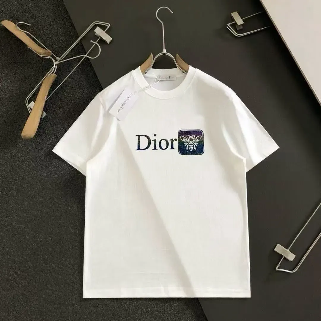 【S-3XL】プリント柄コットン半袖ゆったりカジュアルカップルTシャツ