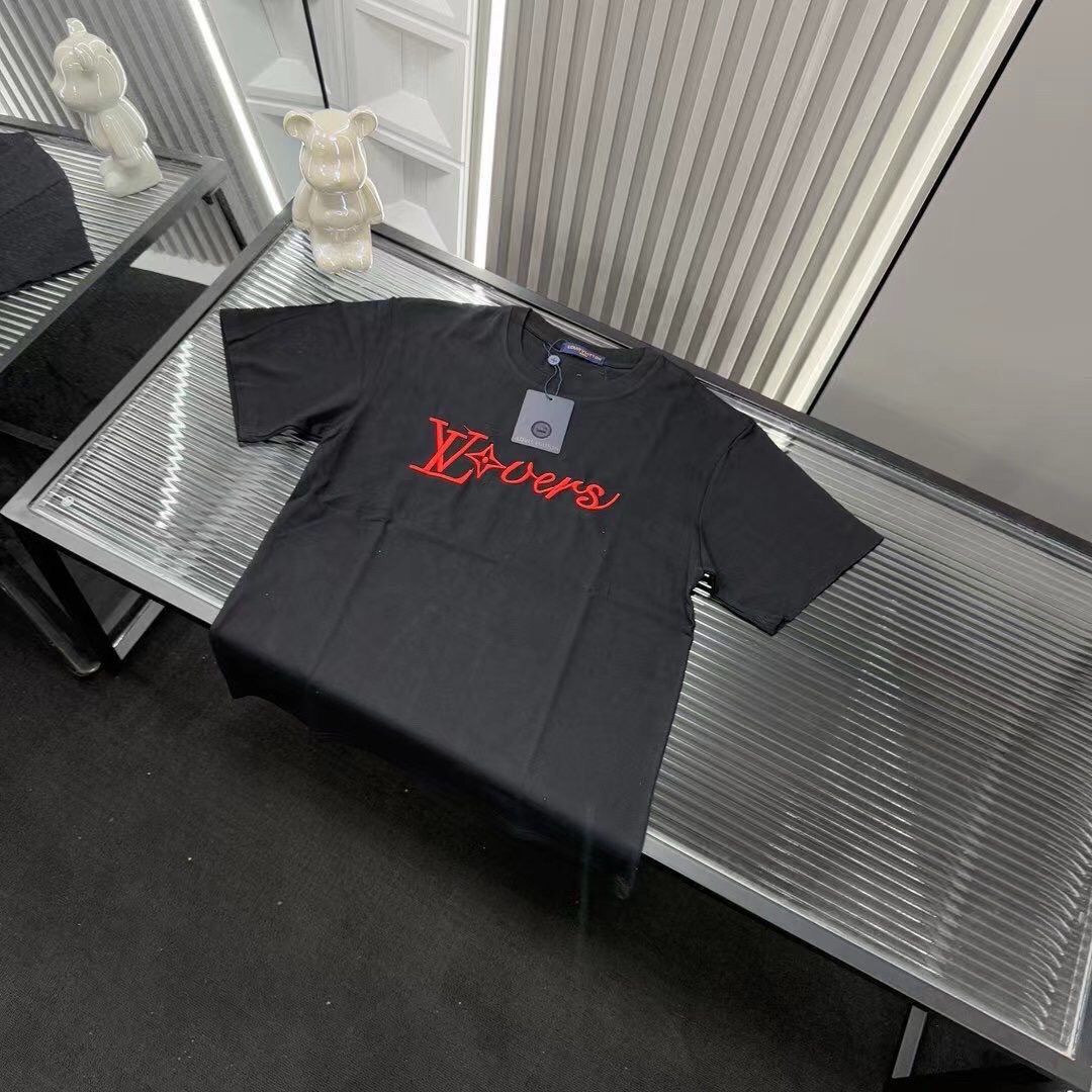 【M-4XL】新しい夏のトレンドプリントのゆったりとしたラウンドネックの純綿半袖Tシャツ/Tシャツ