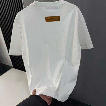 高級人気ピュアコットン夏新作半袖Tシャツ