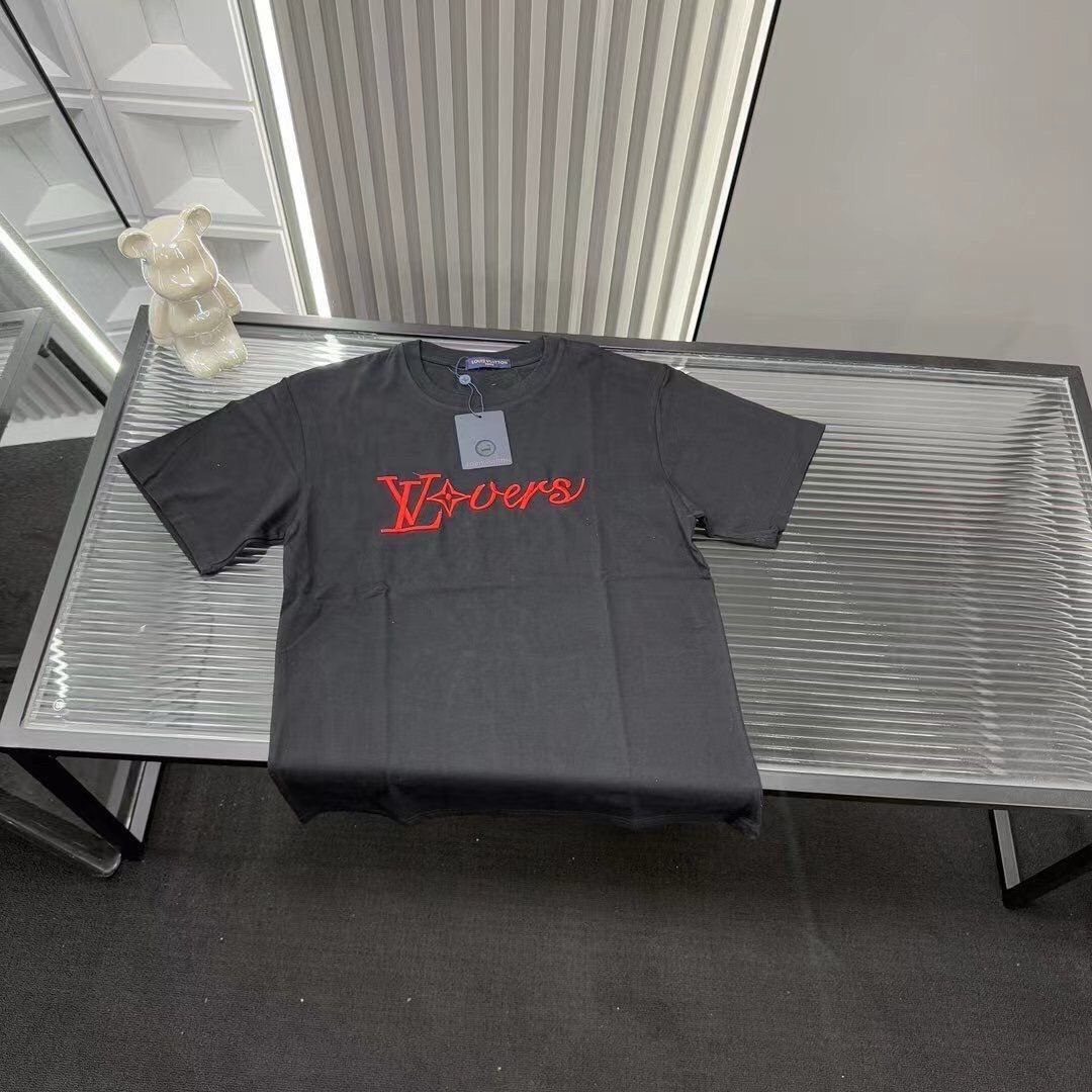 【M-4XL】新しい夏のトレンドプリントのゆったりとしたラウンドネックの純綿半袖Tシャツ/Tシャツ