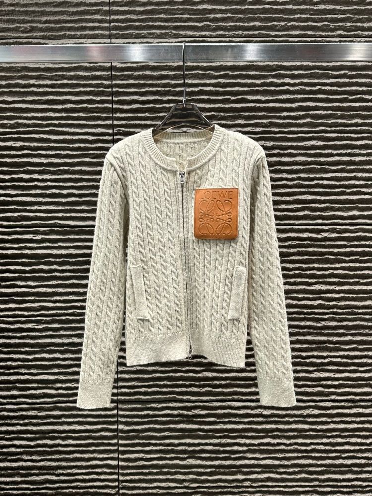 おしゃれな新作ニット秋冬ラウンドネックコートとワイドレッグパンツのツーピースセット