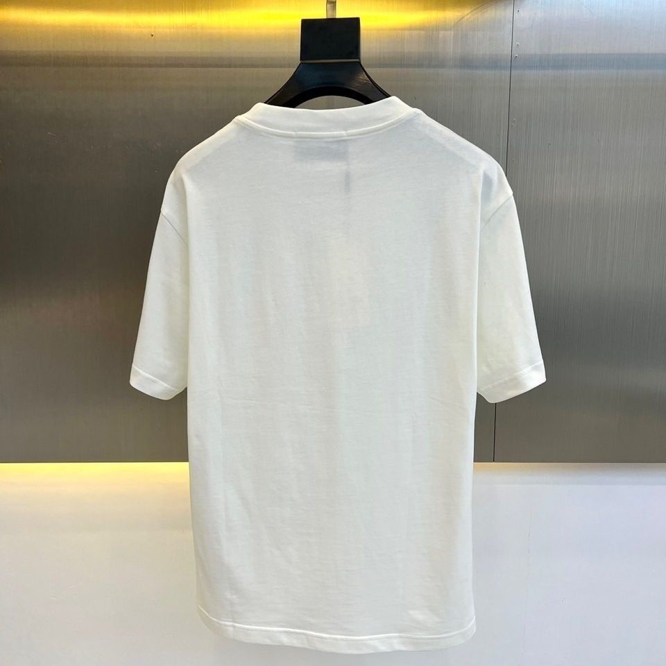 夏のトレンドの半袖レターラウンドネックプリント万能Tシャツ