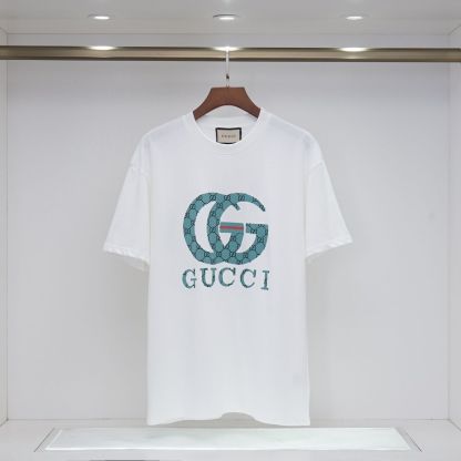 トレンディな新作カジュアルメンズ＆レディース半袖クルーネックTシャツ、万能トップス