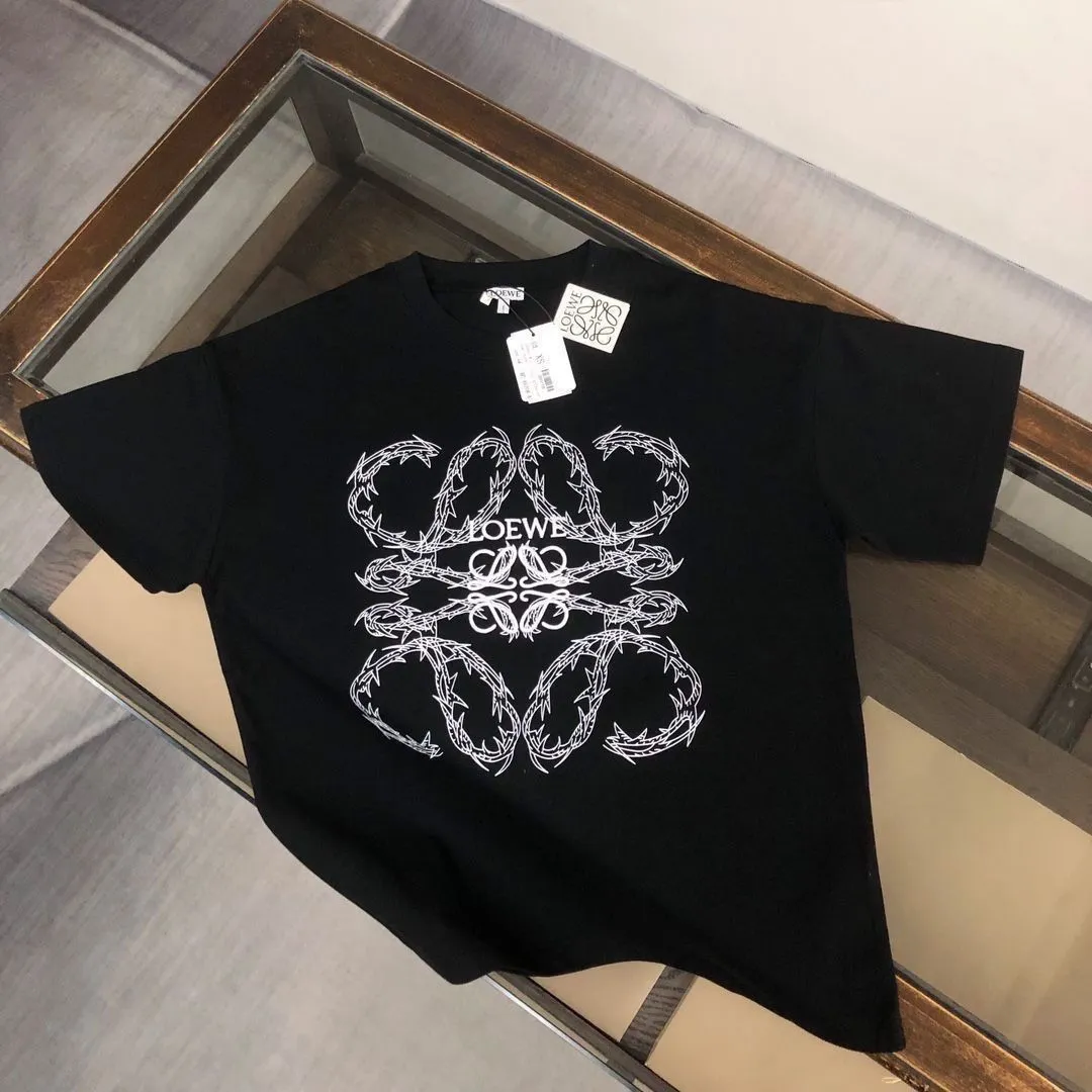 『S-4XL』男女兼用、夏物プリントTシャツゆったりフィット半袖）