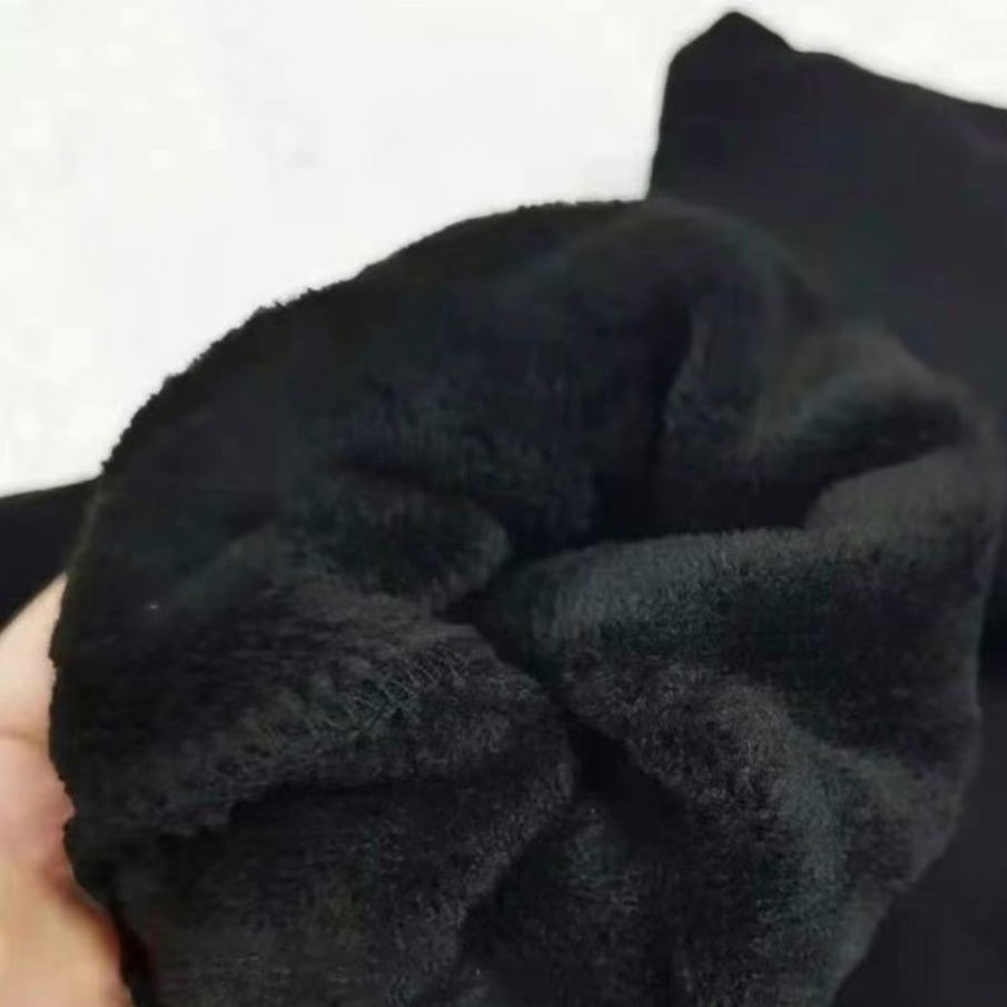 【M-3XL】ヘビーシルバーフォックスベルベット純綿フード付き秋冬スウェットシャツルーズレタージャケット