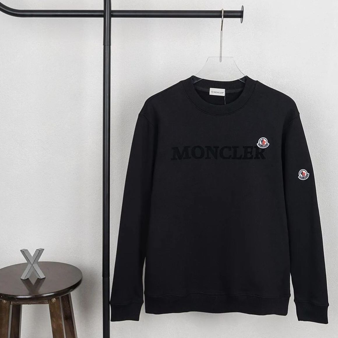 『S-3XL』刺繍入りスウェットシャツ、ユニセックス、秋冬用長袖厚手クルーネックカジュアルトップス