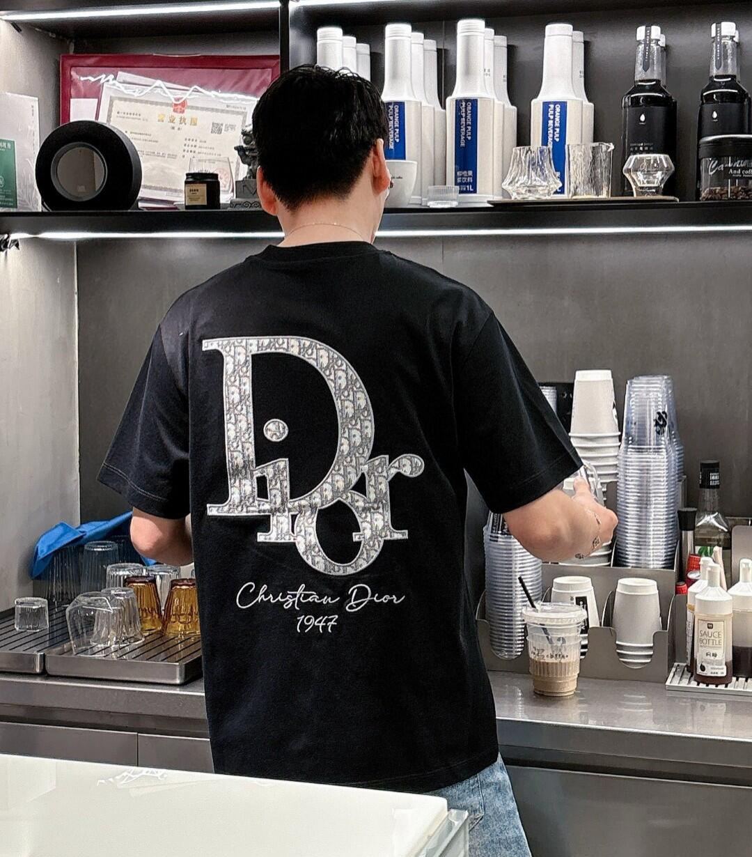 【S-5XL】夏のゆったりとした新しい半袖トレンドプリントクルーネックピュアコットンTシャツ