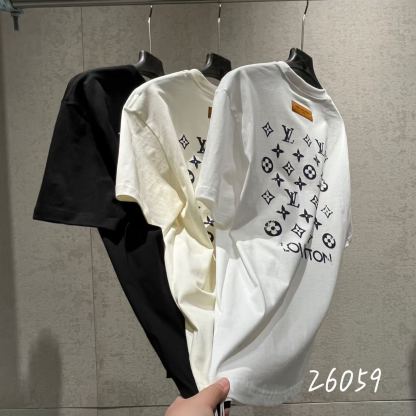 『L-5XL』新作メンズ半袖プリントゆったりラウンドネックシンプルベースTシャツ
