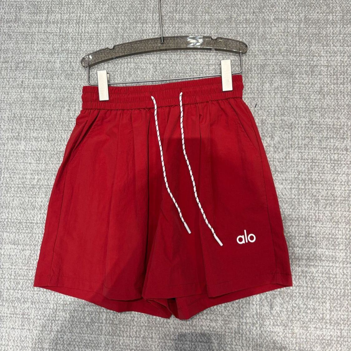 レディース おしゃれなドローストリング付きゆったりフィットスリムシルエット万能ショートパンツ