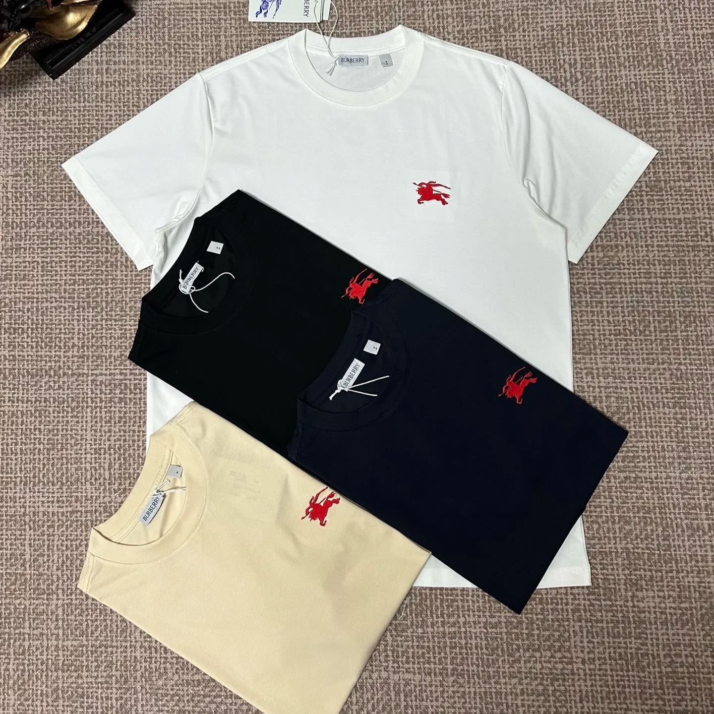 [Copy]『S-XL』トレンディなラウンドネック半袖ユニセックスゆったりフィット万能ファッションTシャツ