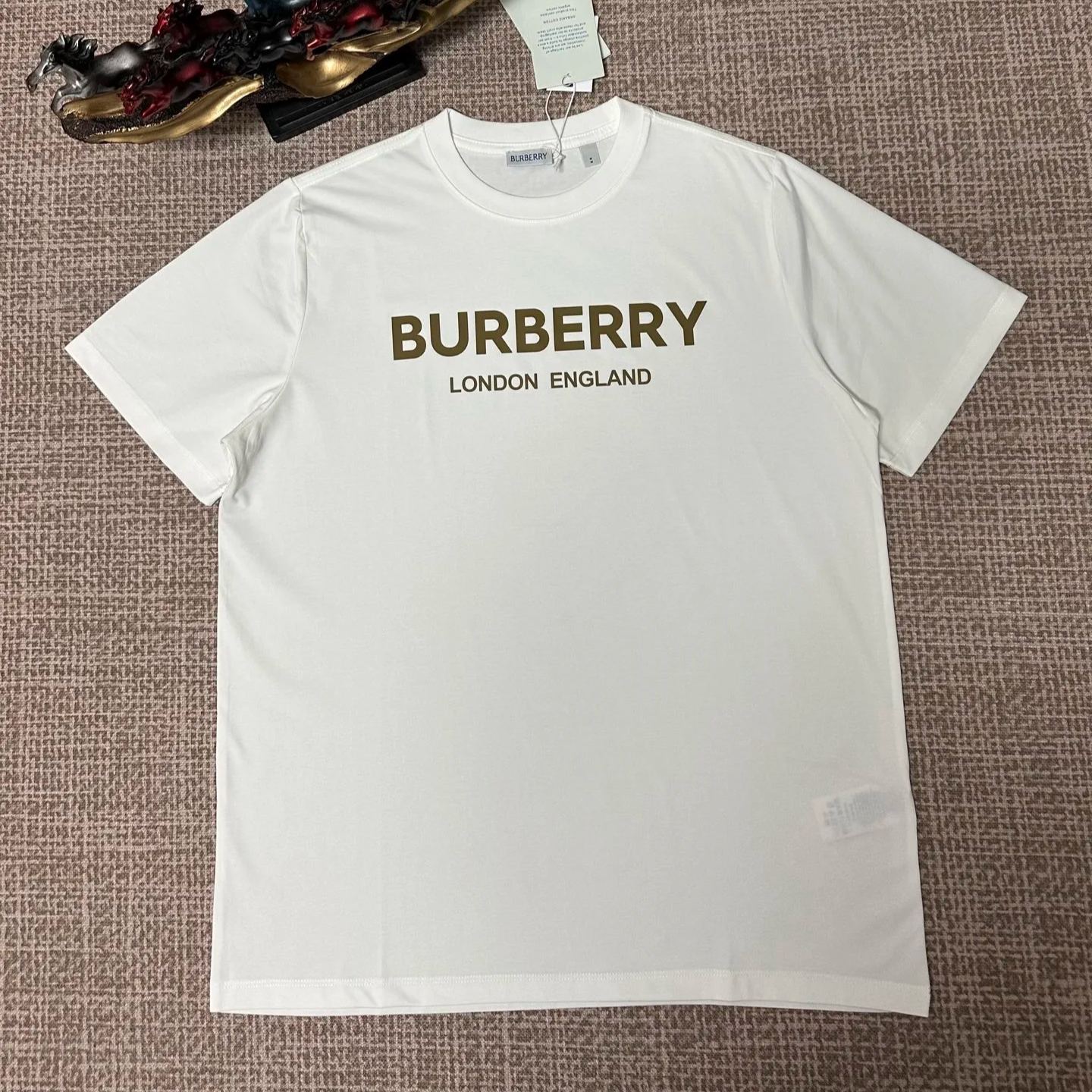 [Copy]刺繍入りコットン素材のトレンド半袖シャツ（男女兼用）、夏のカジュアルTシャツ