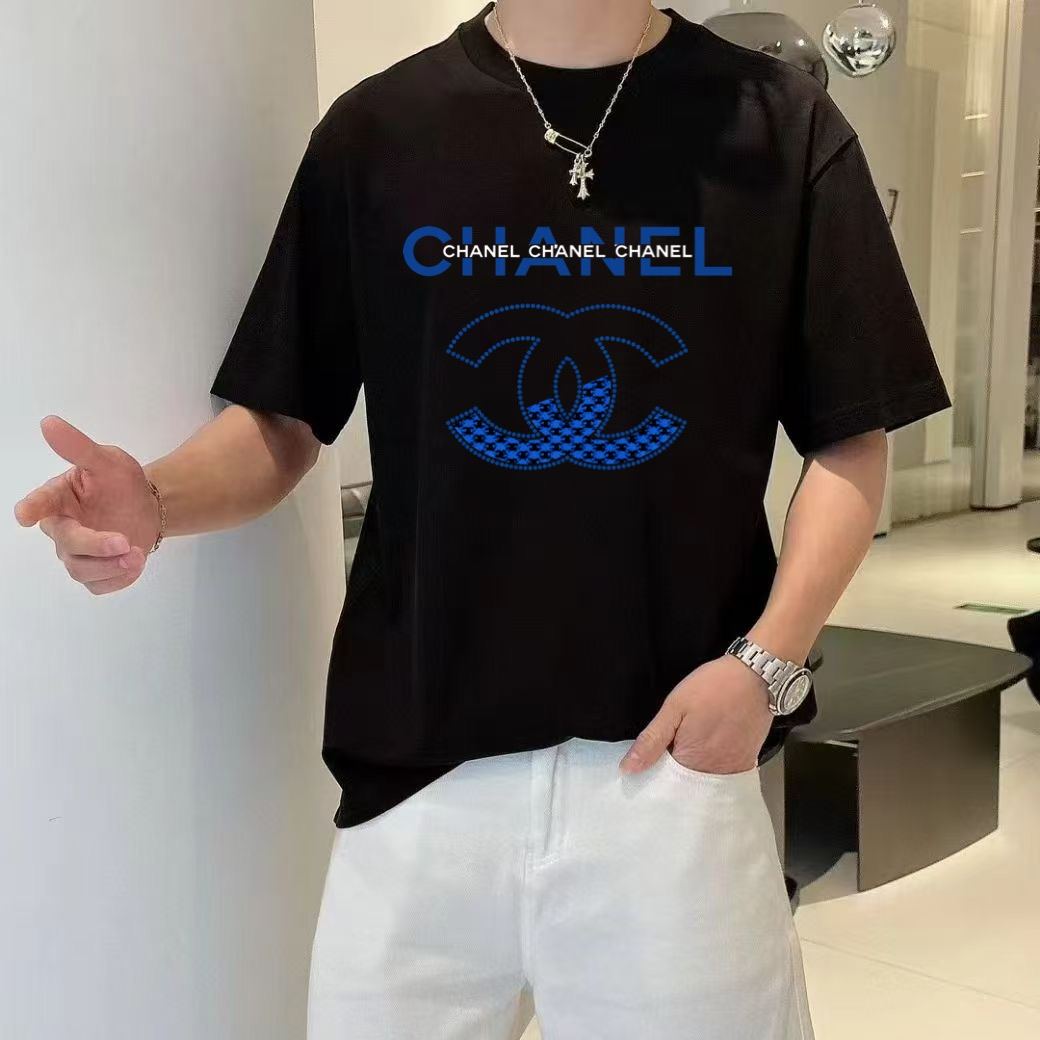 [Copy]トレンドブランド 春夏新作 刺繍入りクルーネックカジュアルTシャツ