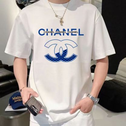 [Copy]トレンドブランド 春夏新作 刺繍入りクルーネックカジュアルTシャツ