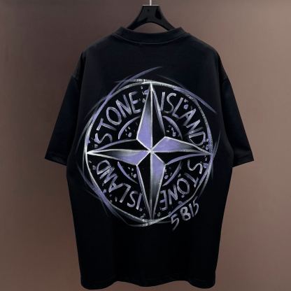[Copy]『M-2XL』メンズ 刺繍アップリケ半袖Tシャツ、人気のトレンドトップス