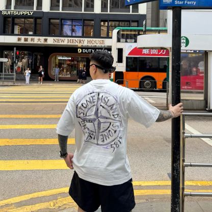 [Copy]『M-2XL』メンズ 刺繍アップリケ半袖Tシャツ、人気のトレンドトップス