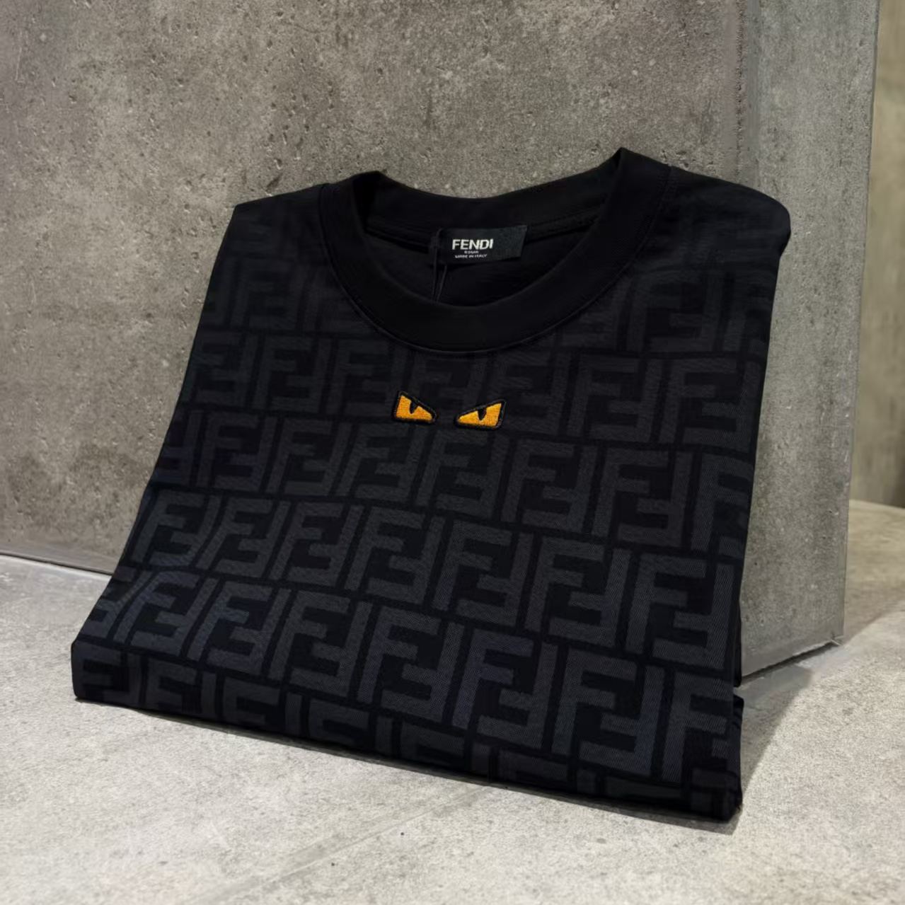 『S-2XL』春夏新作定番刺繍入り全面プリント カジュアル半袖Tシャツ