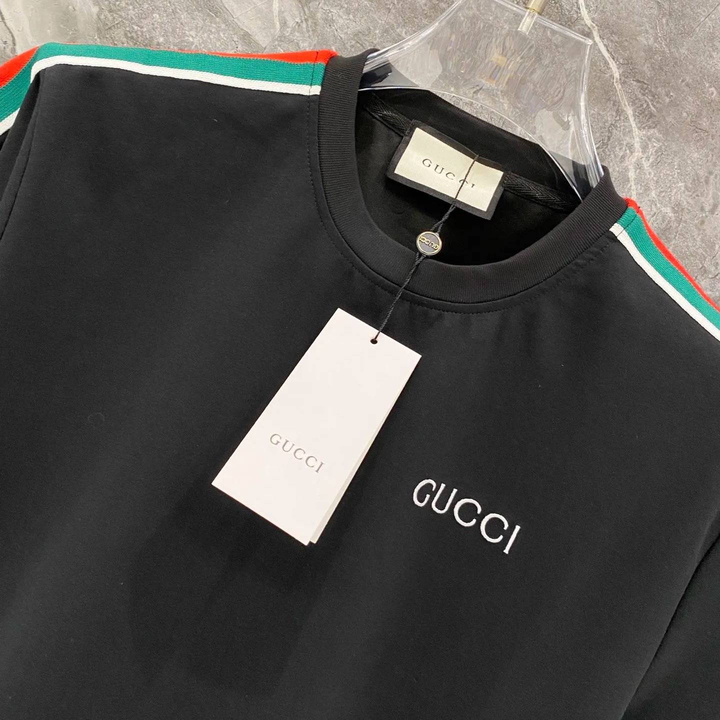 『M-3XL』夏のファッション、クルーネックTシャツとショートパンツのスーツ