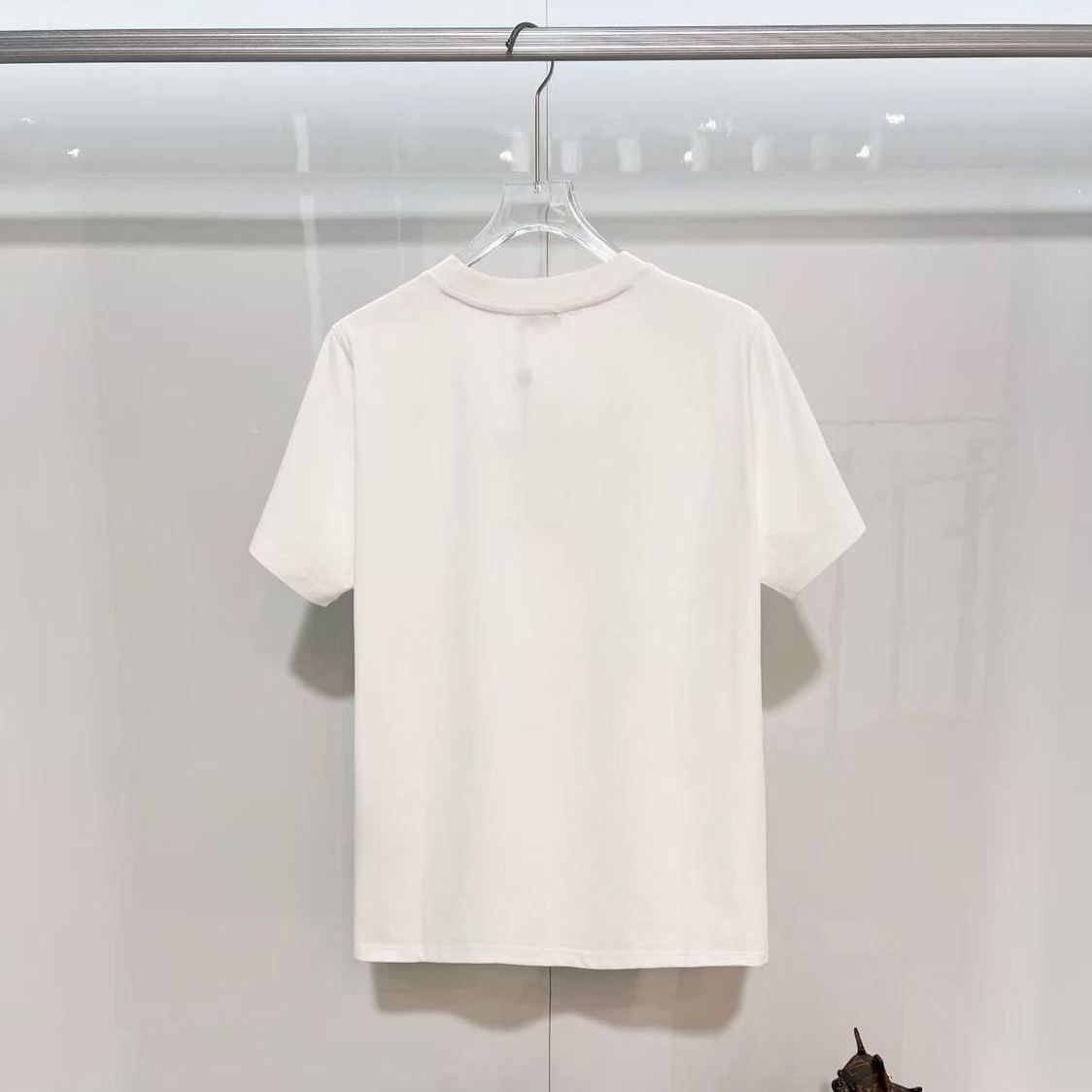 ハイエンドでトレンディなプリントTシャツ、ファッショナブルなカジュアル半袖シャツ（男女兼用）