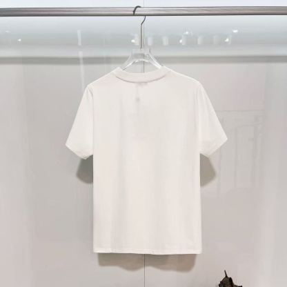 ハイエンドでトレンディなプリントTシャツ、ファッショナブルなカジュアル半袖シャツ（男女兼用）