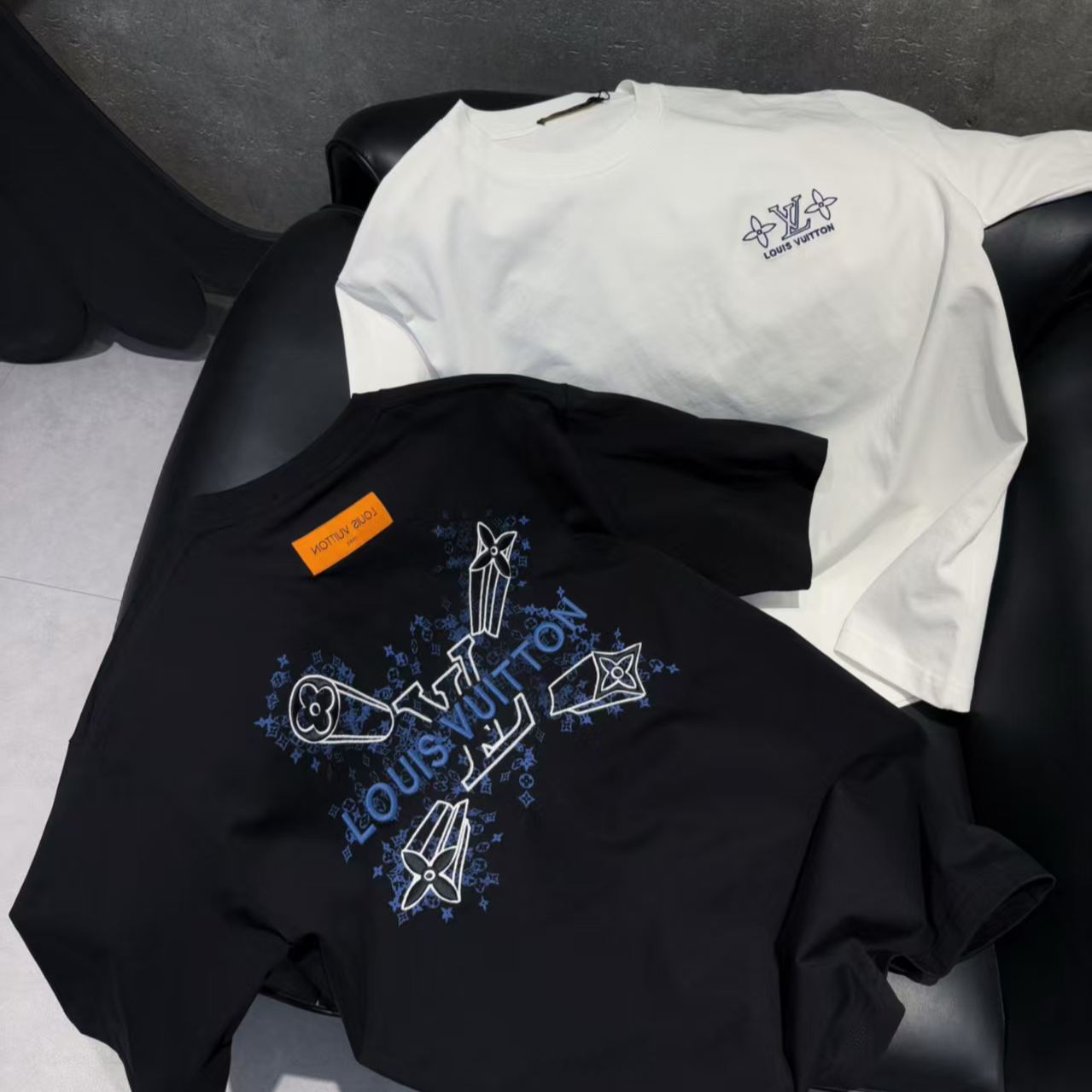 『S-2XL』新作春夏コレクション刺繍入り半袖Tシャツ ユニセックス
