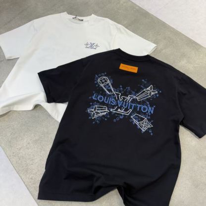 『S-2XL』新作春夏コレクション刺繍入り半袖Tシャツ ユニセックス